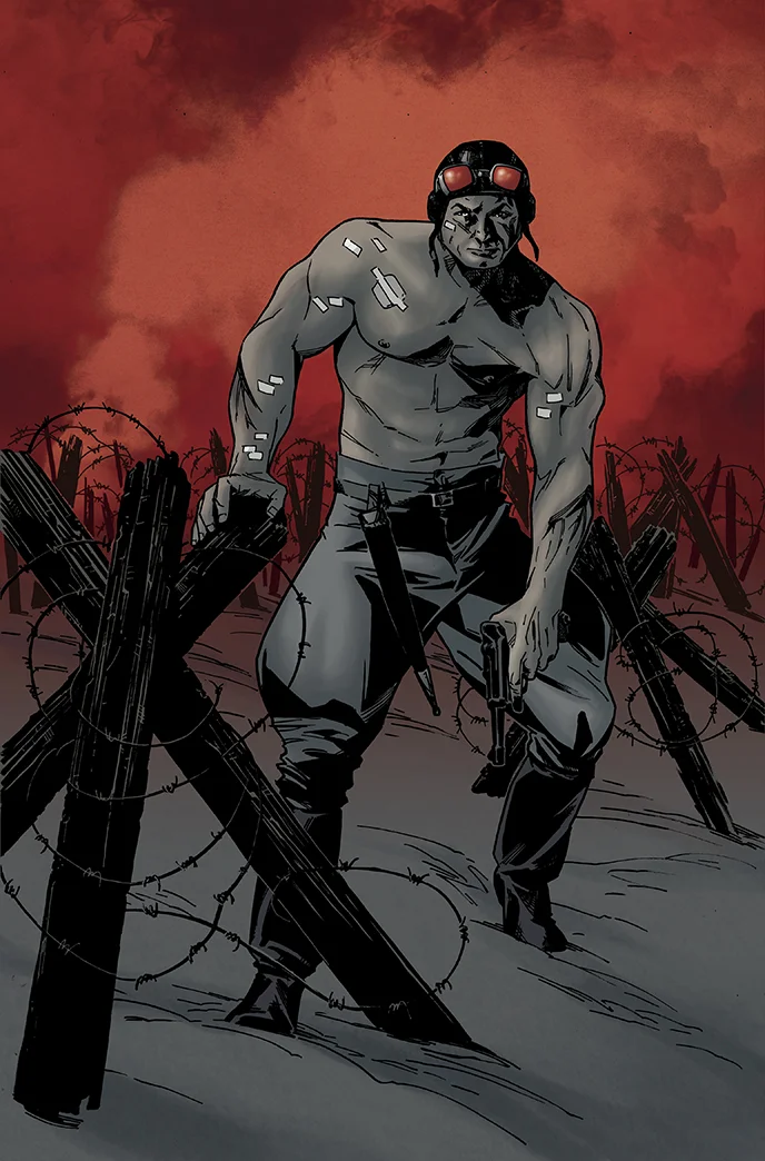 Johnny Canuck Pin-up