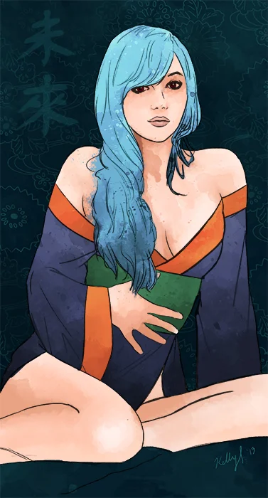 Pick Me Up. Digital. PSCS4
Another fun, experimental piece. Been listening to loads of Sue Denim also. This is me being a silly girl and trying to get someone’s attention. :P