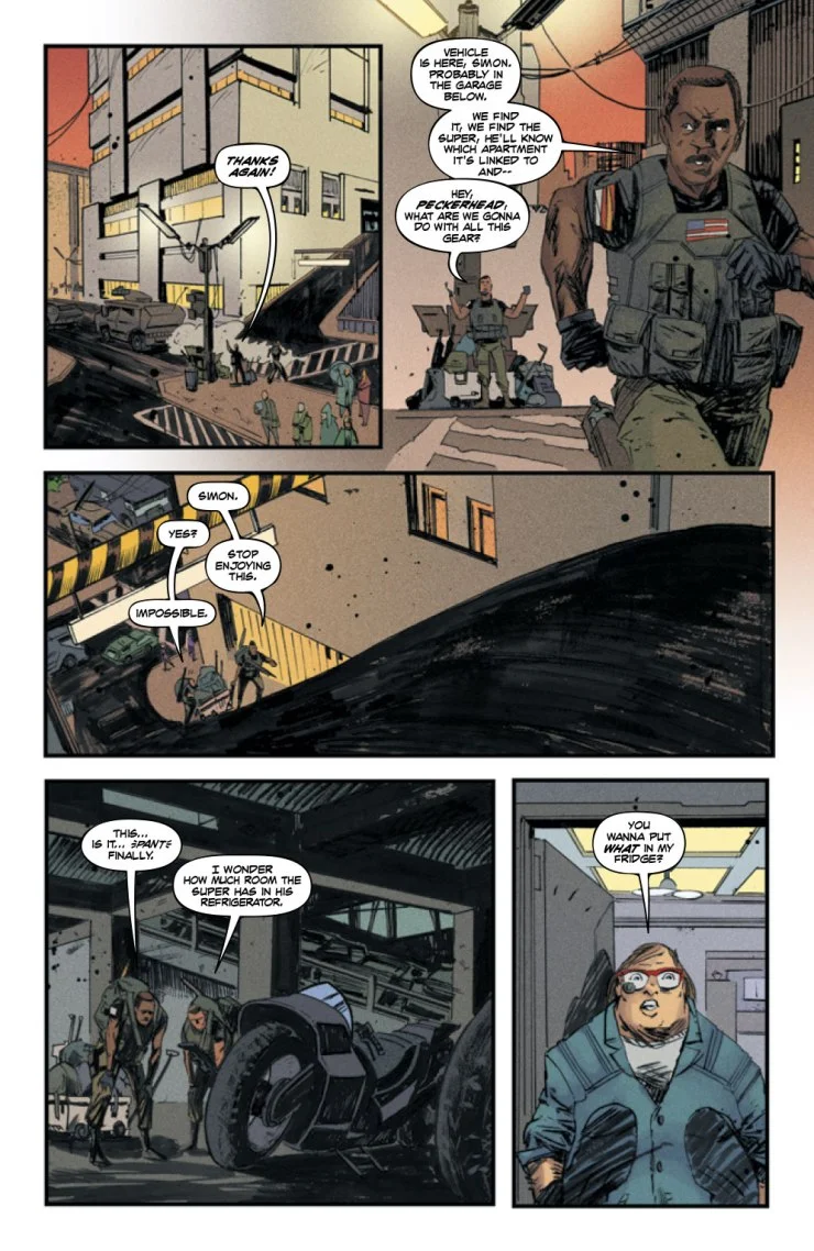 Words: Neal Holman/ Line Art: Clayton McCormack/ Color Art: Kelly Fitzpatrick/ Letters: Crank/ Cover Art: Clayton McCormack and Kelly Fitzpatrick