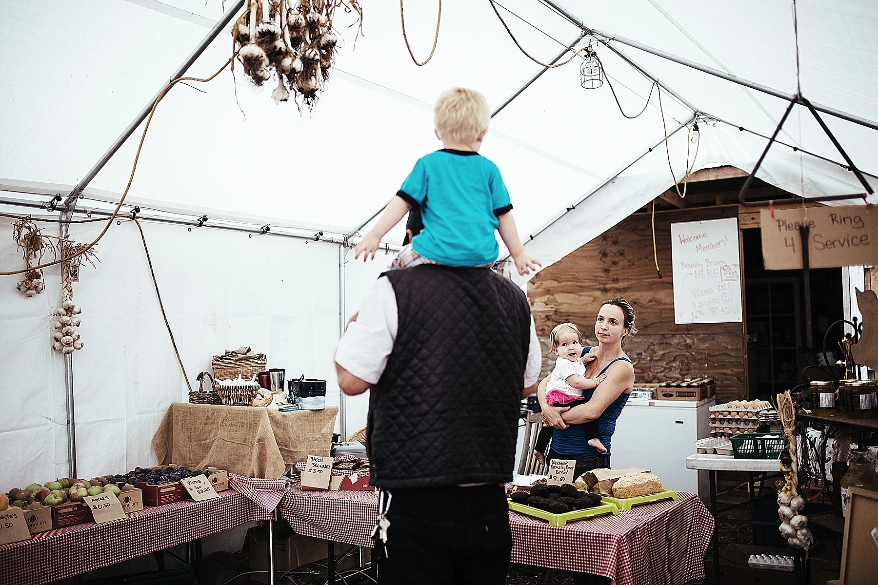 market stall