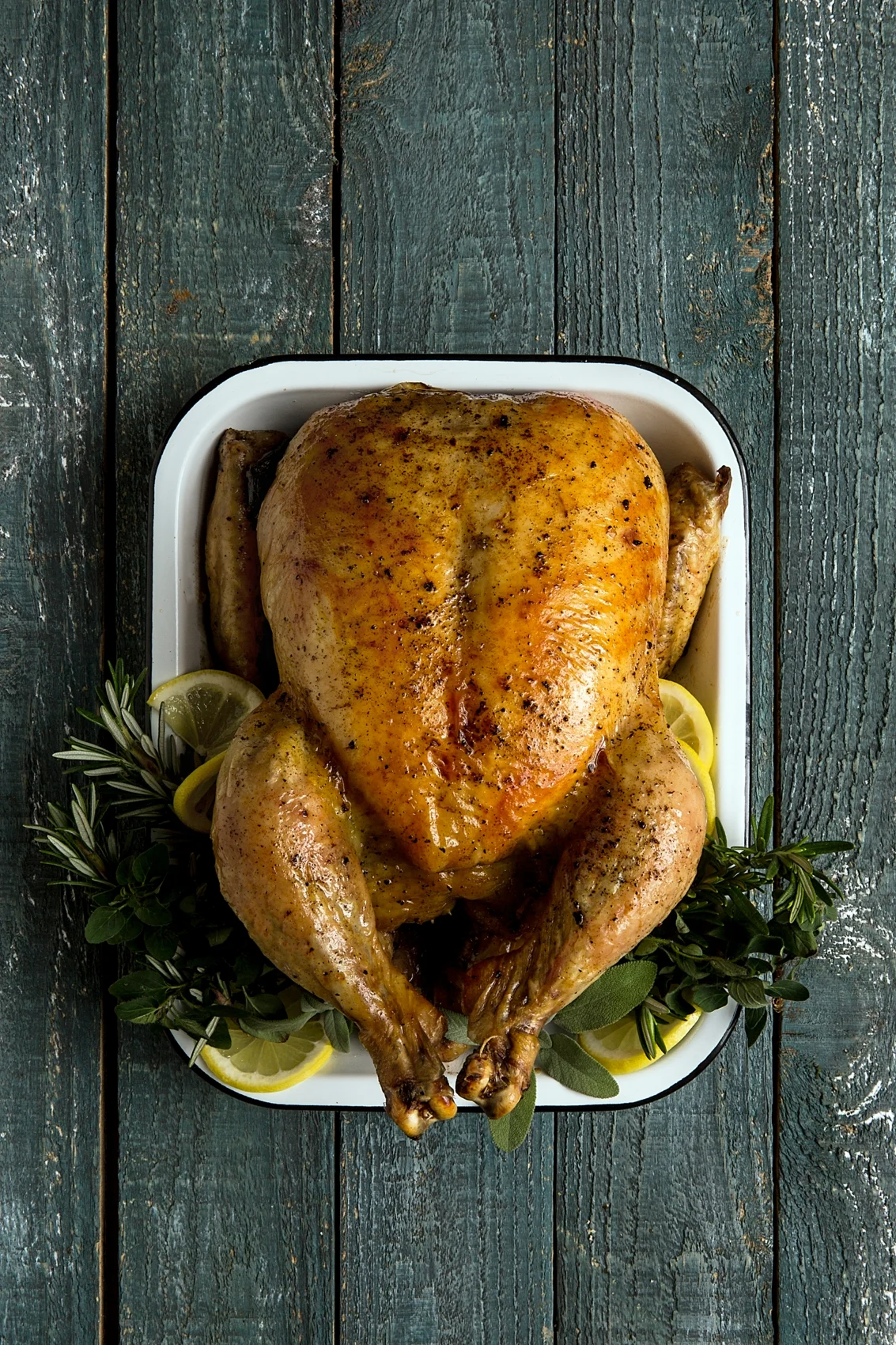 AMERICA: The Cookbook Image - Roast Chicken