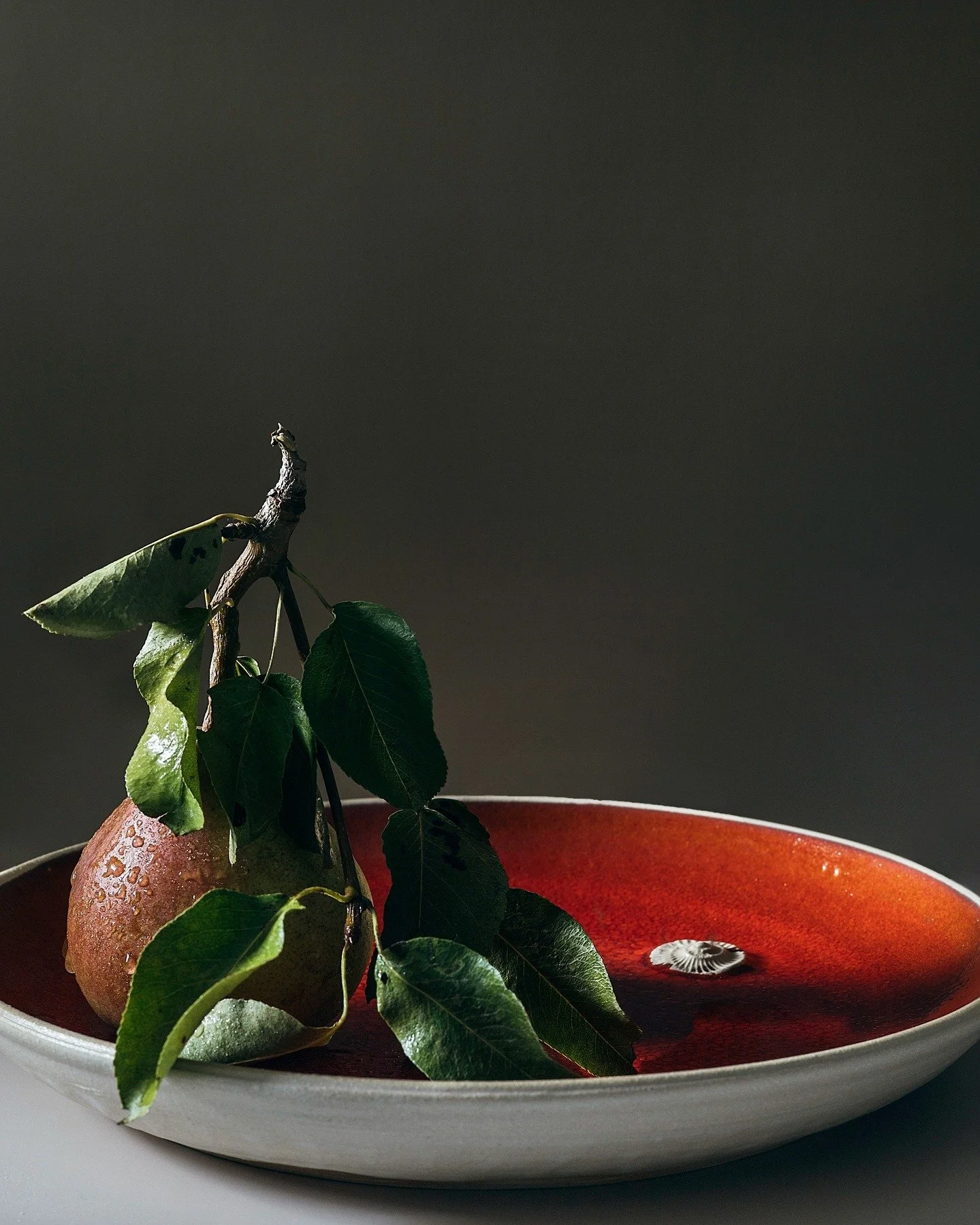 That time I fell in love with a plate at the @ludlowfood festival. 

@sytchfarmstudio - another beauty from the kiln!

Plate: @sytchfarmstudio 
Pear: Hope Bagot
Stylist: @aurelia.louvet 
.
.
.
#foodphotographer #ceramics #ceramicsofınstagram #canon @