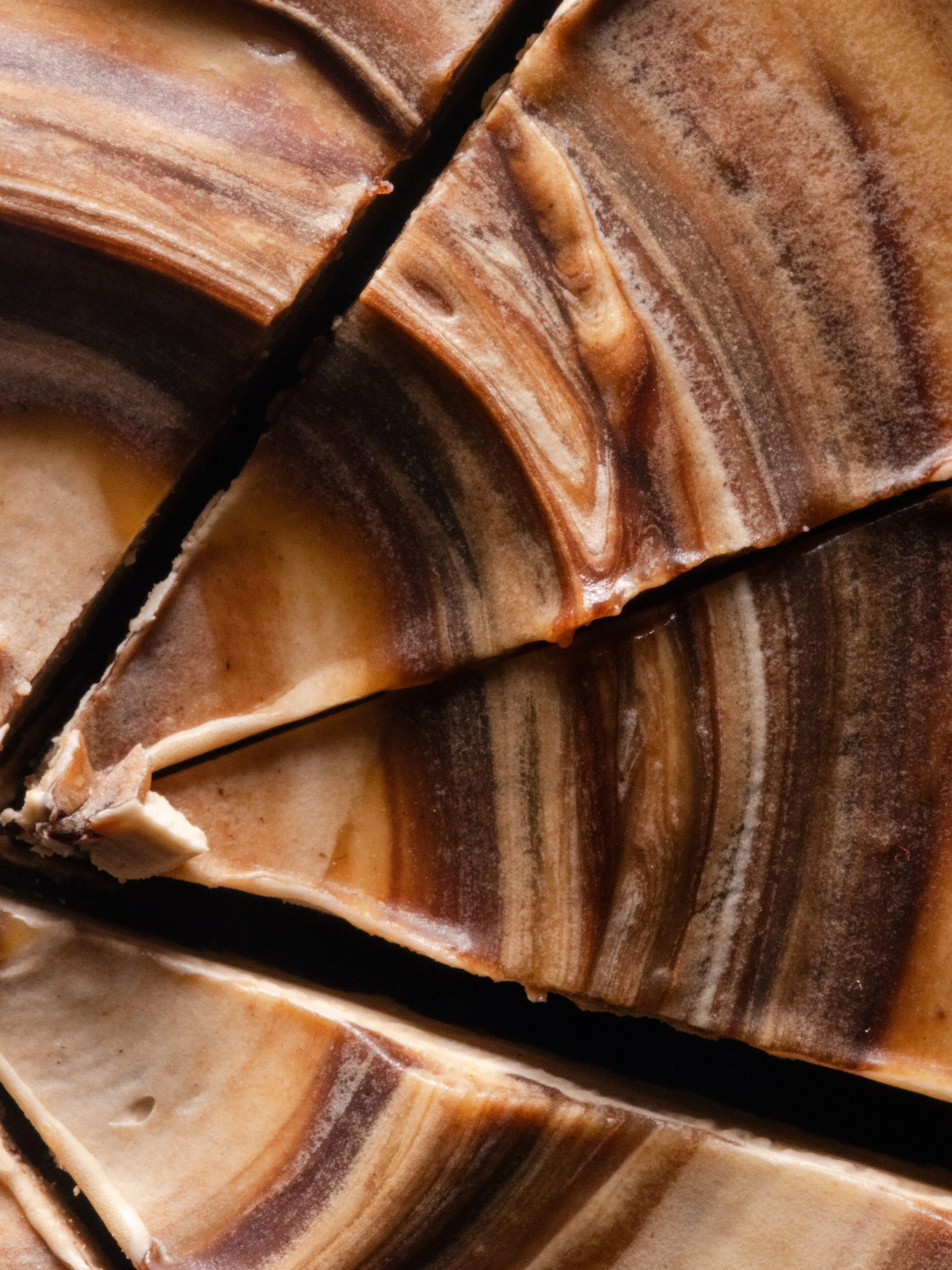 Chocolate has no interest in good behaviour.  It smudges the knife, marks the plate and makes complete fiction of &ldquo;one small slice.&rdquo; Dark layers, wild marbled swirls&mdash;beautifully excessive and entirely unapologetic. 

I meant to wait