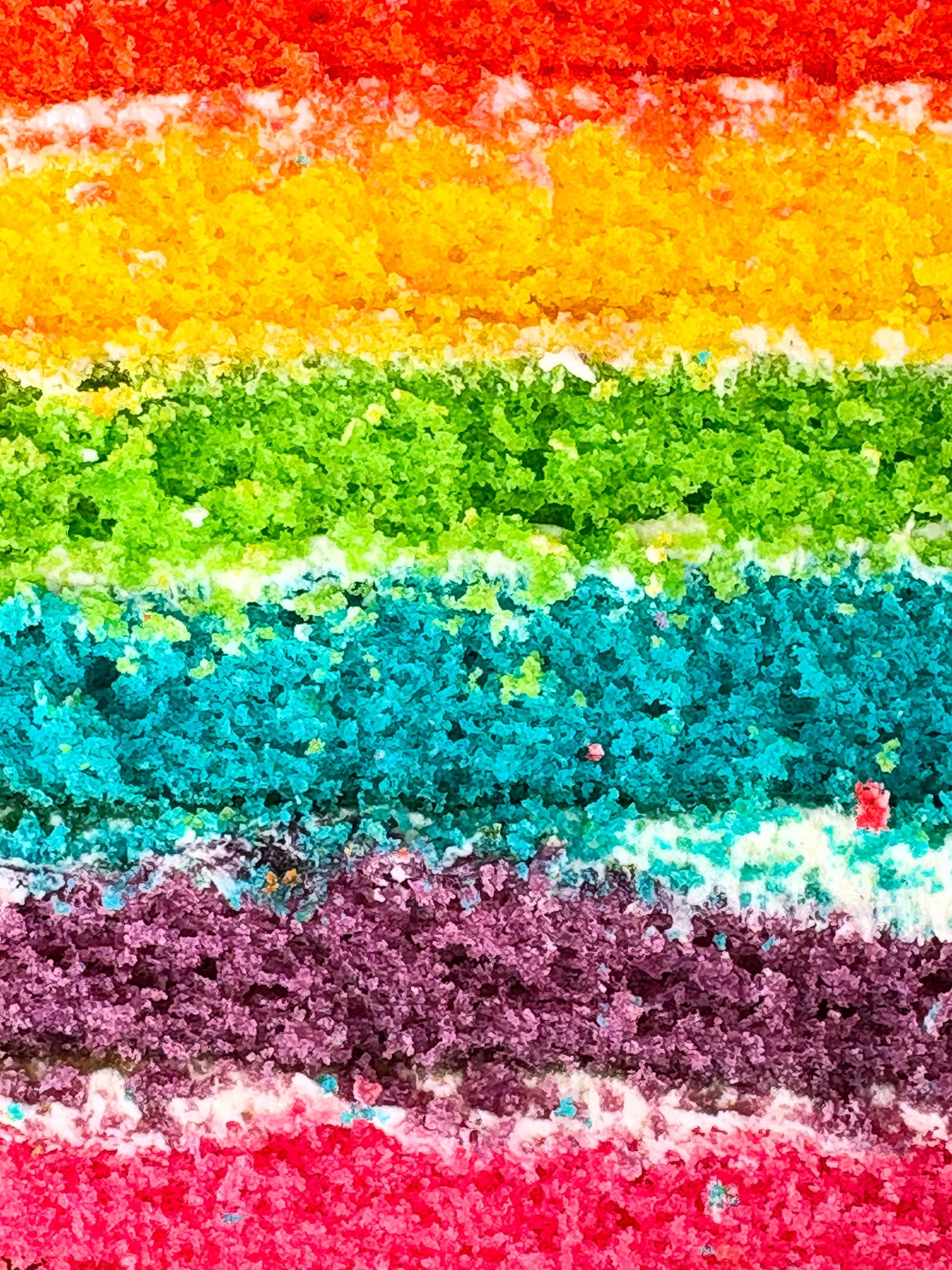 CAKE by @cafeonthecop - kept @aurelia.louvet and I going for this most amazing weekend. 
.
.
.
#cake #bakersofinstagram #rainbowcakes #teatime #gobigorgohome