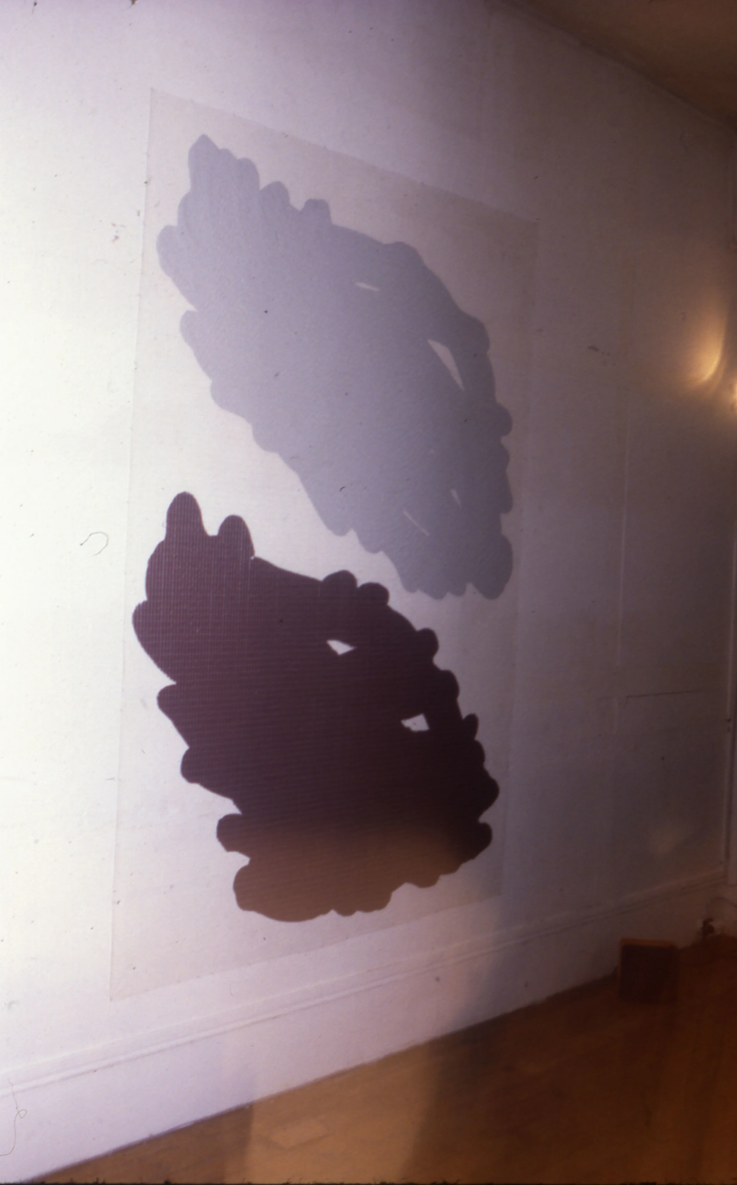 Suite : nuage. Peinture industrielle sur bâche plastique