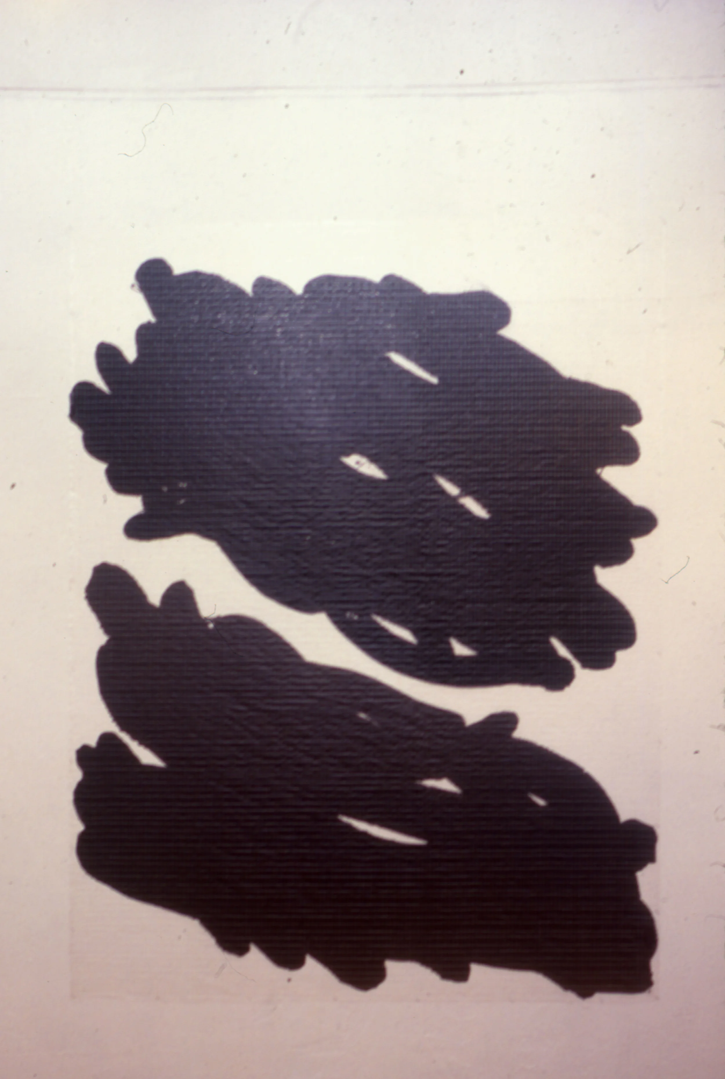 Suite : nuage. Peinture industrielle sur bâche plastique