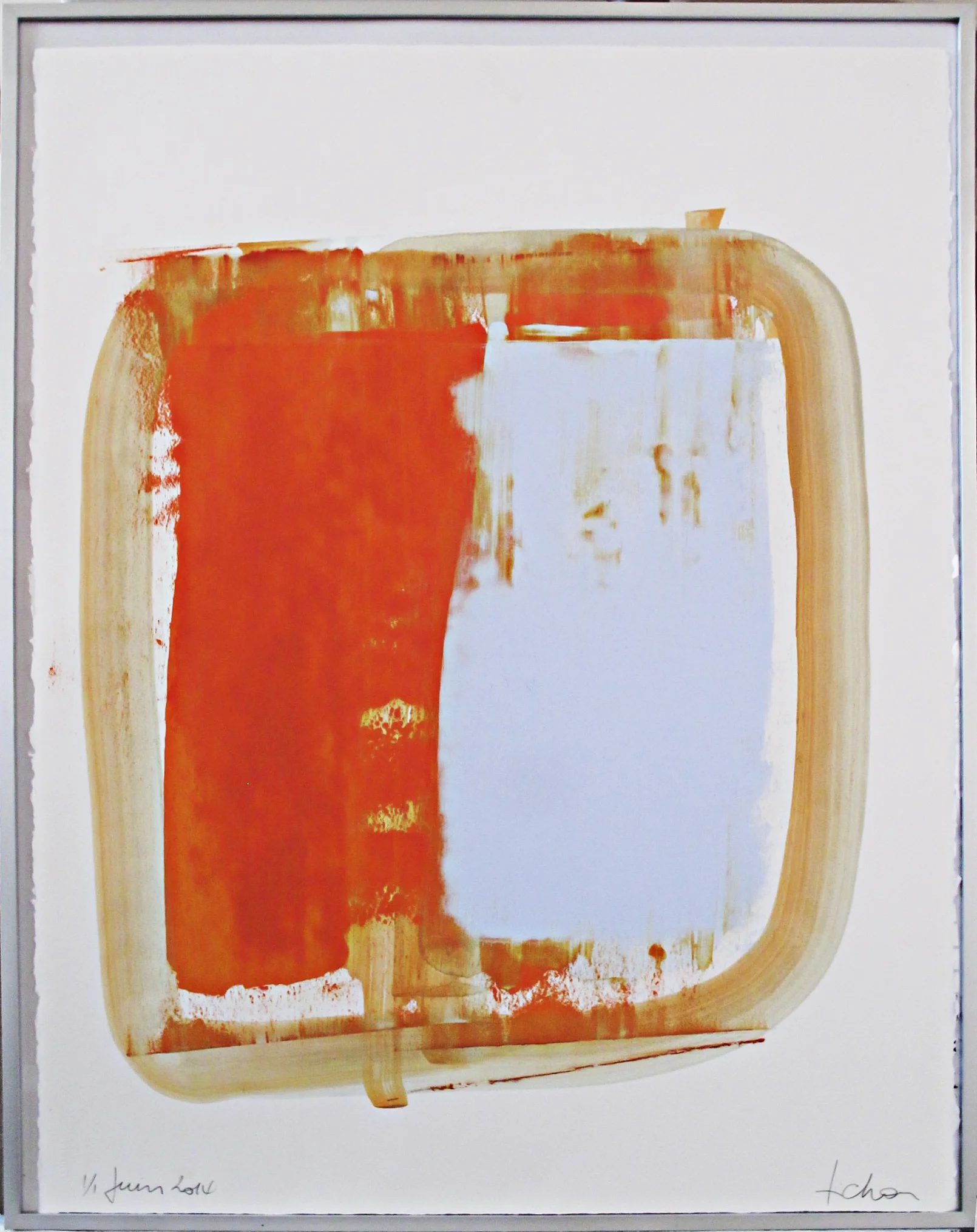 Juin 2014 | Sans titre | 50 X 70 cm | huile sur papier | Coll. part. |