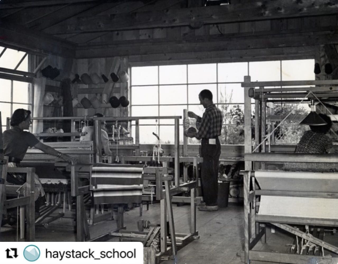 #Repost @haystack_school with @use.repost
・・・
Today is a great day in Haystack History&hellip;⁠
⁠
On this day, July 9, 1951, the very first Haystack workshops were held, kicking off of a legacy of over 70 years of craft! These took place not on the c