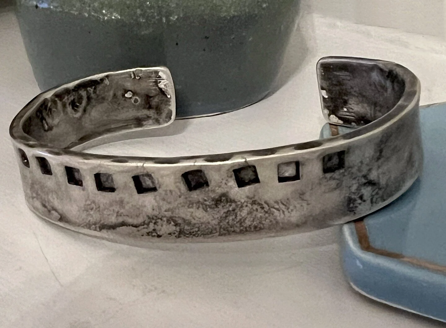 I believe that my handcrafted jewelry is more than just an accessory. Each piece is designed to help you cultivate self-awareness and personal growth, reminding you of your own unique journey and strength. 

My custom mixed-metal designs are crafted 