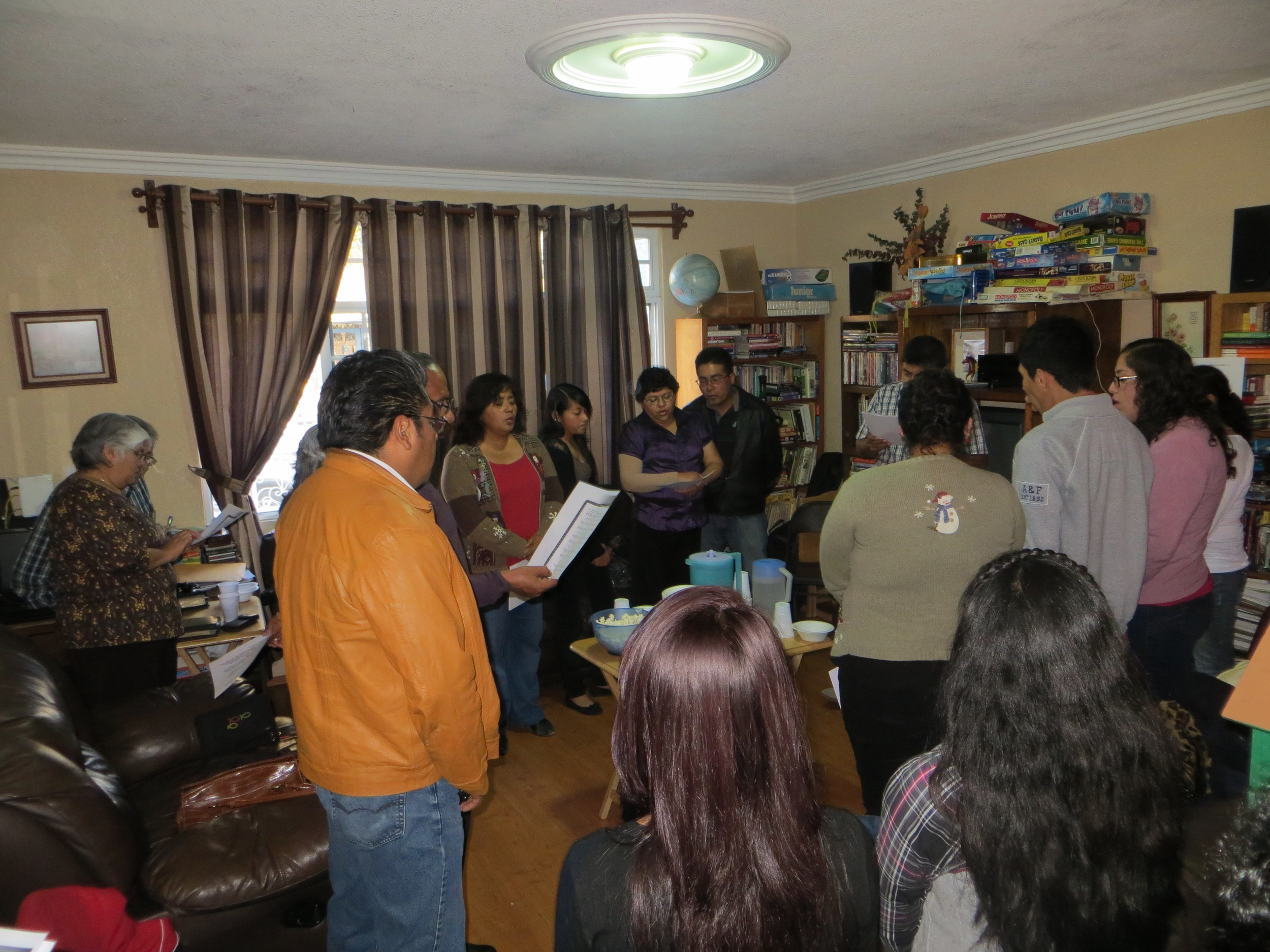 We cooked and baked for and hosted our annual staff Christmas party (for 40 people!).