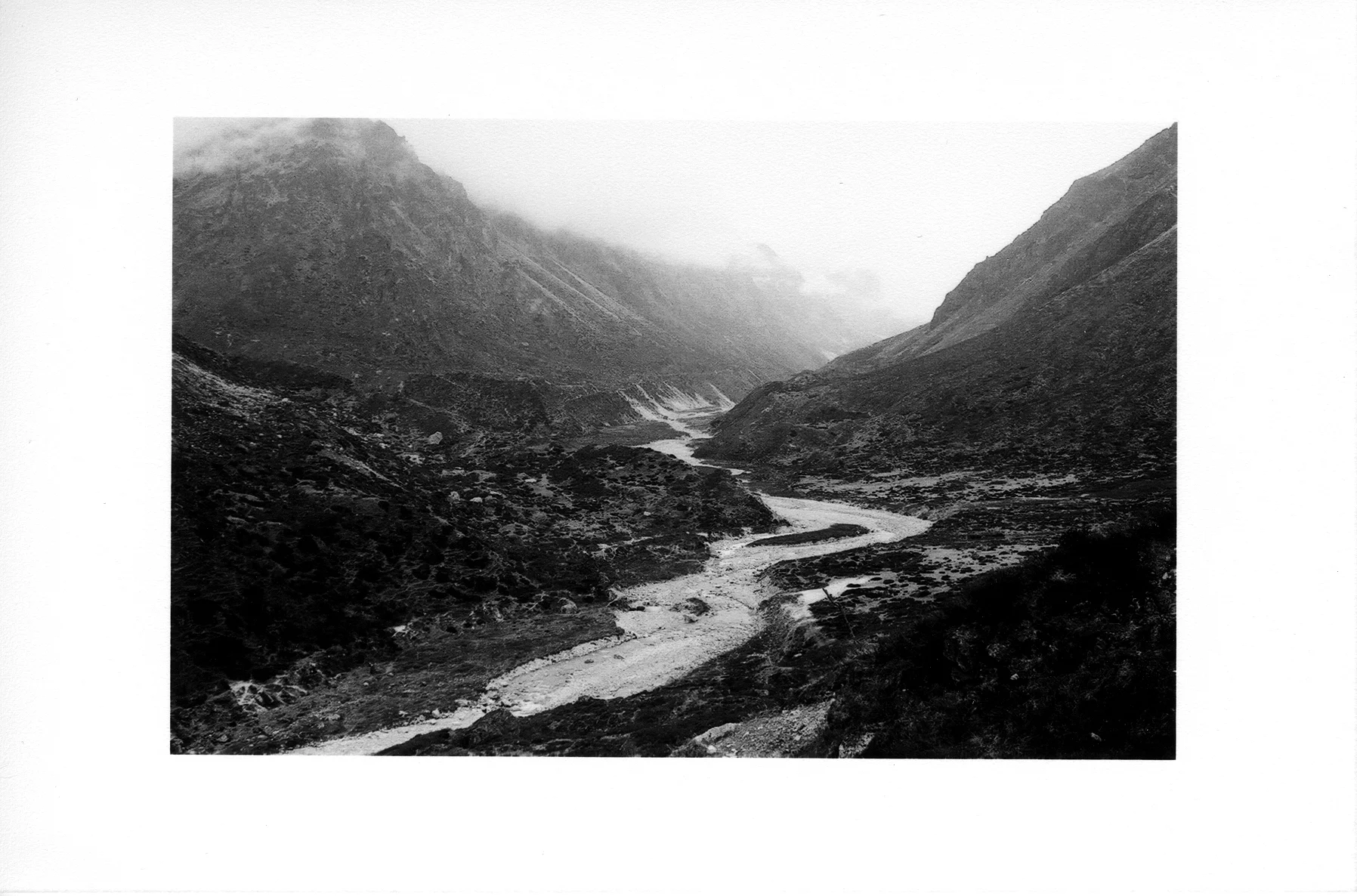Ghunsa Khola, near Kambachen.