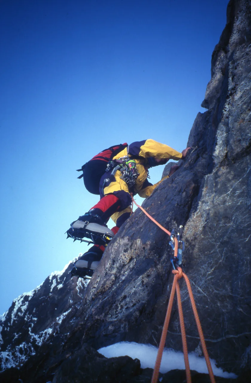 Athol, Sheila Face, right buttress, 1996.