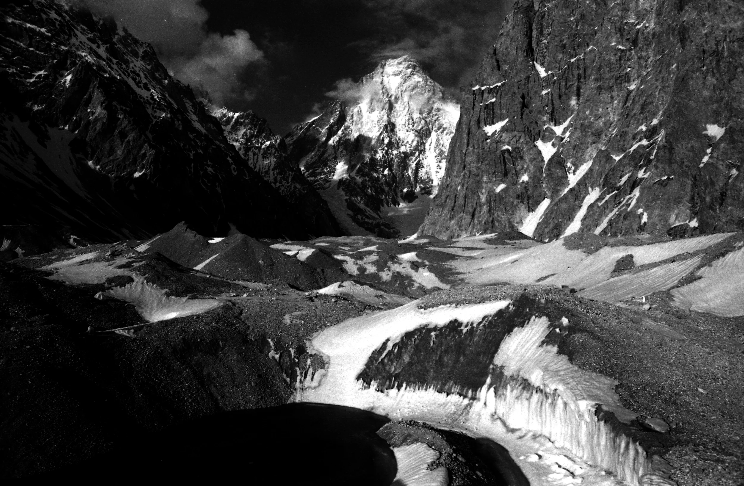 GIV from base camp, 2003.