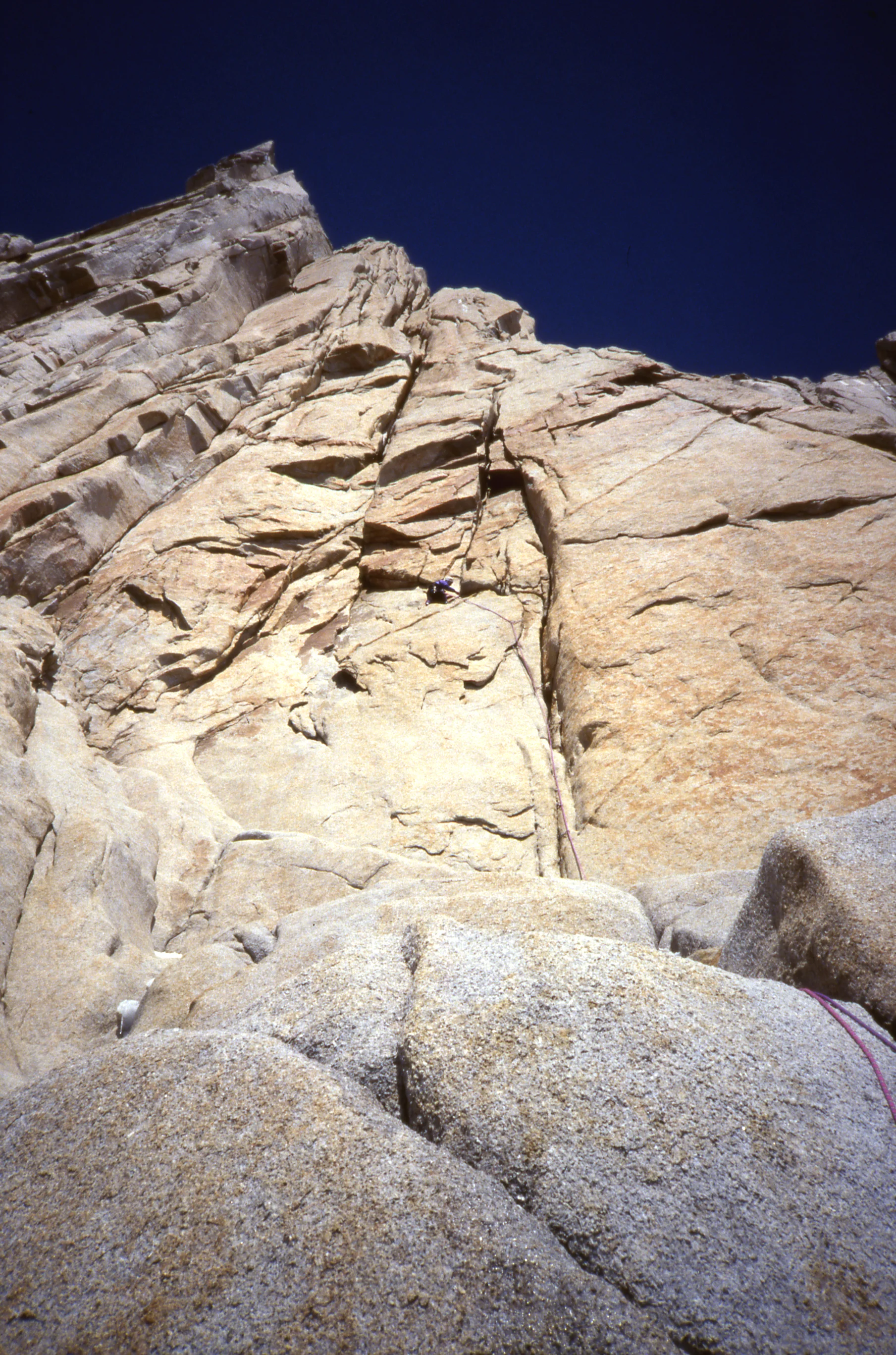 Perfect granite, no wind, and sunshine.&nbsp;