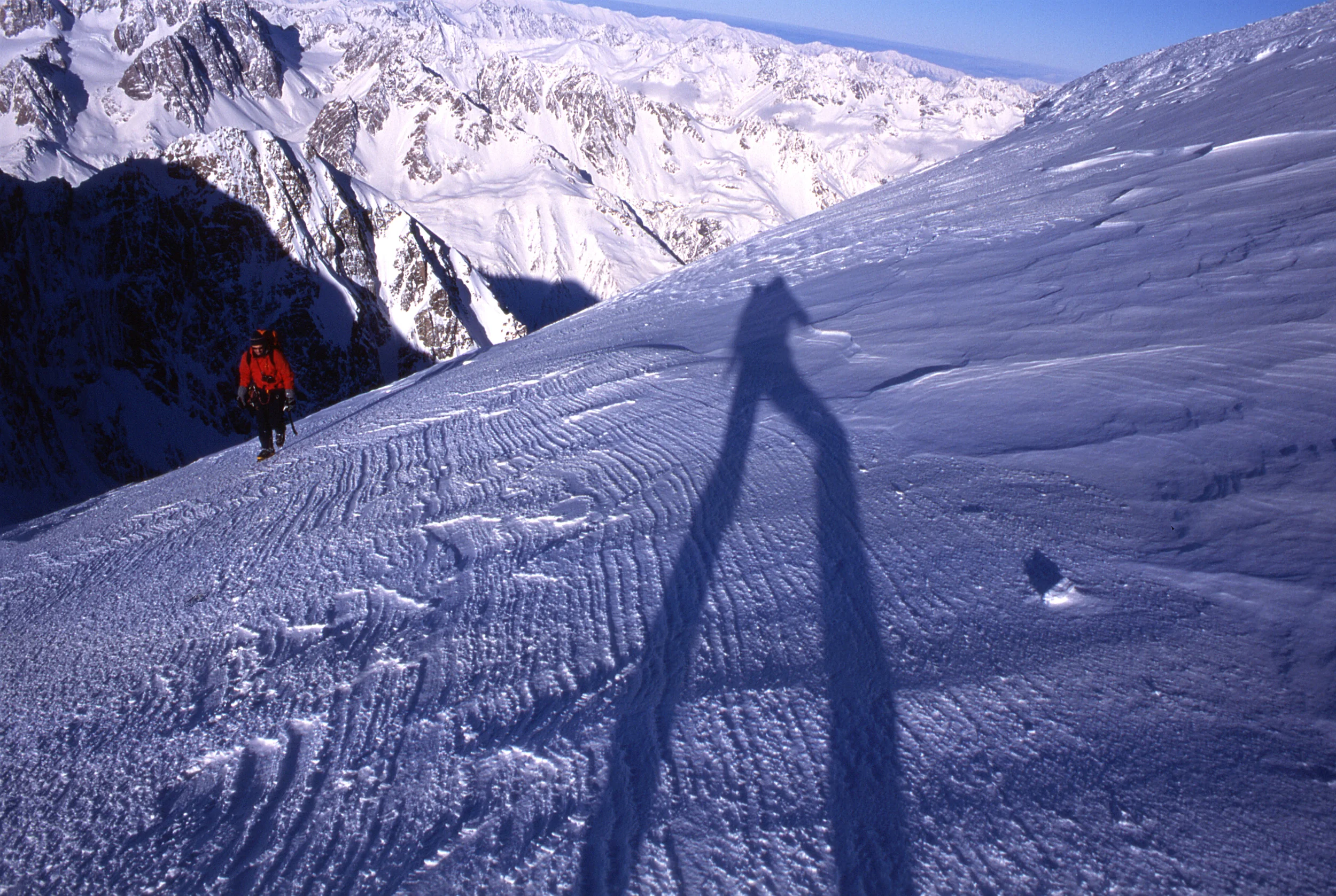 On Mt. Tasman, winter 2006.