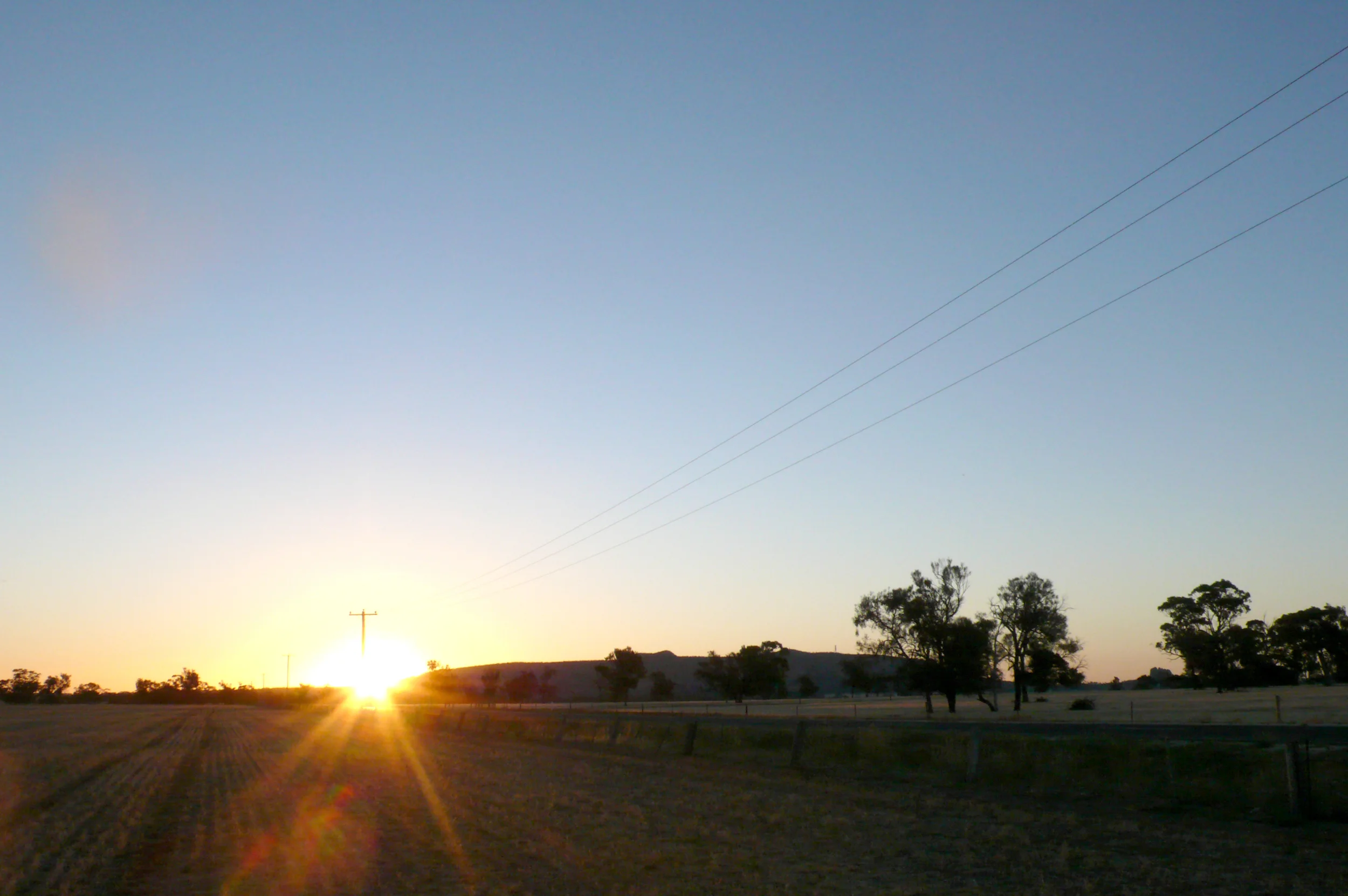 Mt. Arapiles, western Victoria, summer 2008.