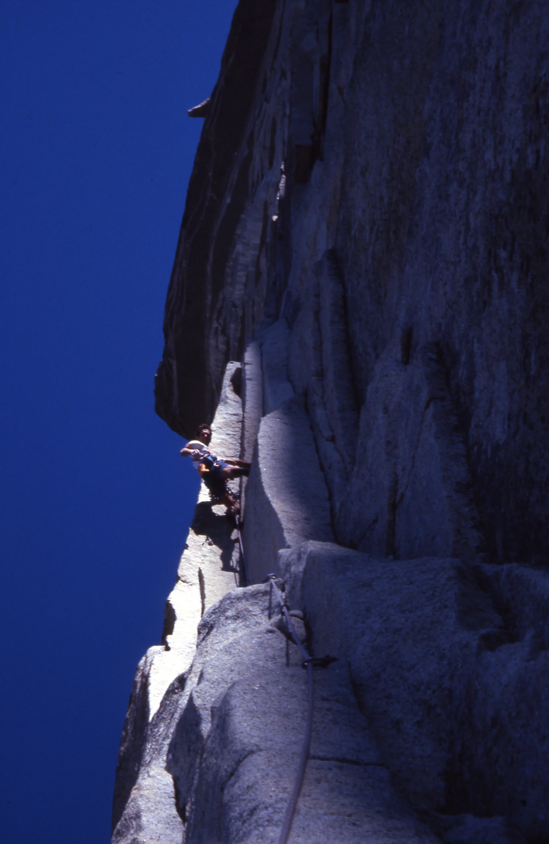 Athol, Zig Zag pitches, northwest face of Half Dome, 1994.