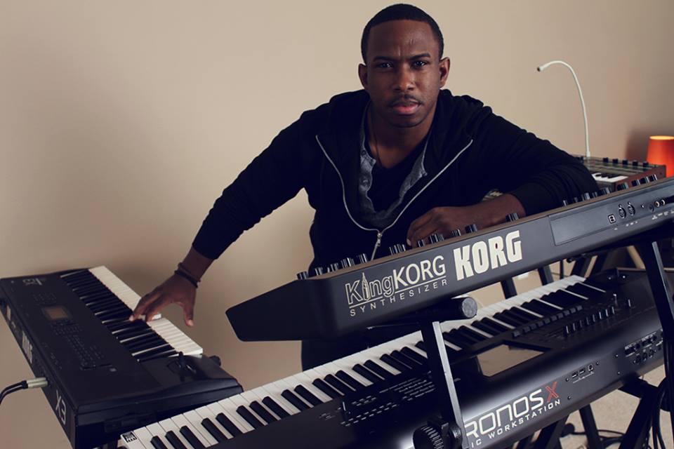 With my Korg Kronos X, King Korg, X3, Micro Korg, and Poly 800. 