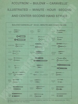 Bulova Illustrated Hand Guide