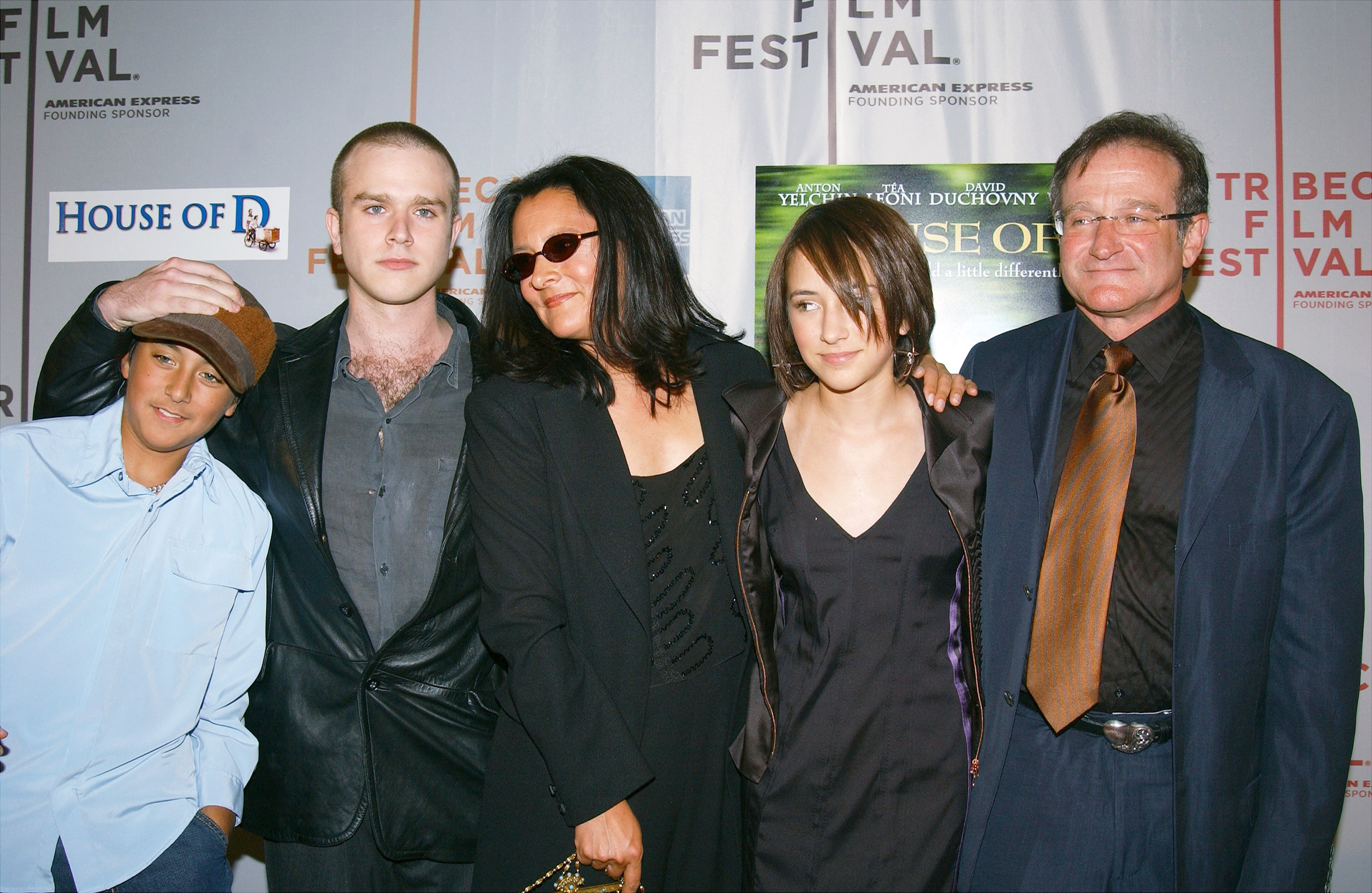 Zach, Cody, Marsha Garces (his ex-wife), Zelda and Williams