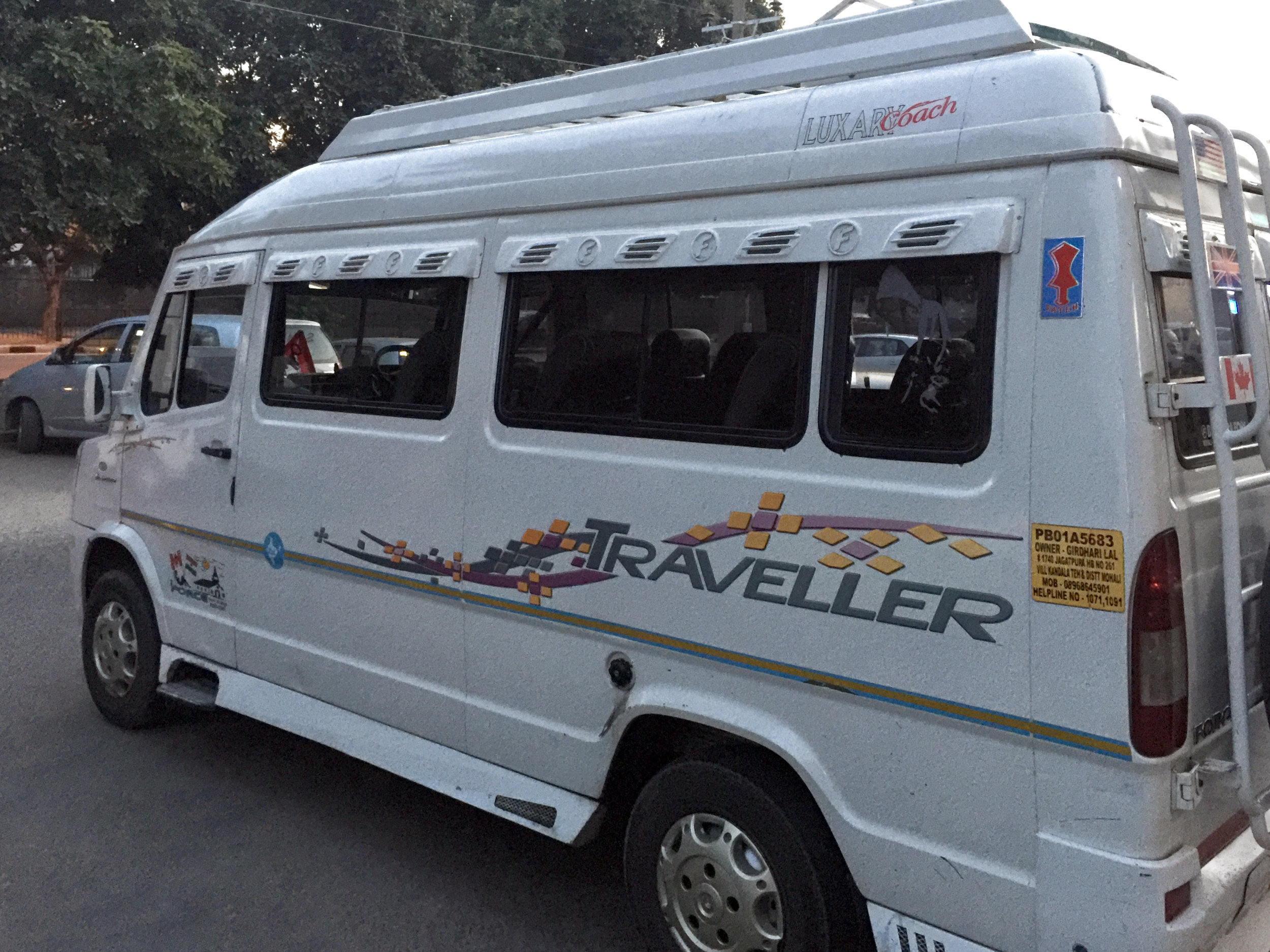  Our Traveller arrived very early to pick us up for the day trip.  (Image taken with iPhone 6+)  