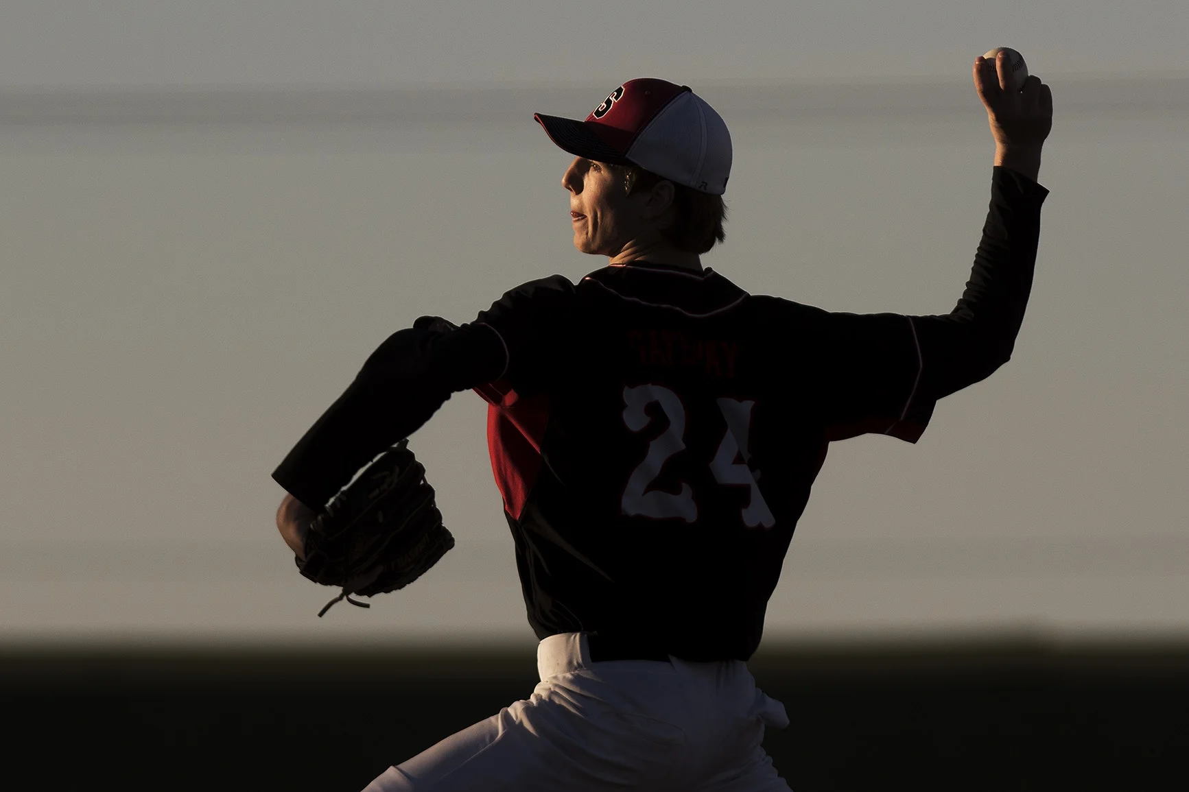 Sturgis Scoopers pitcher Caleb Bates throws a pitch to the Gillette Roughriders Thursday night during the Riders 7-0 season opener at Hladky Memorial Stadium.