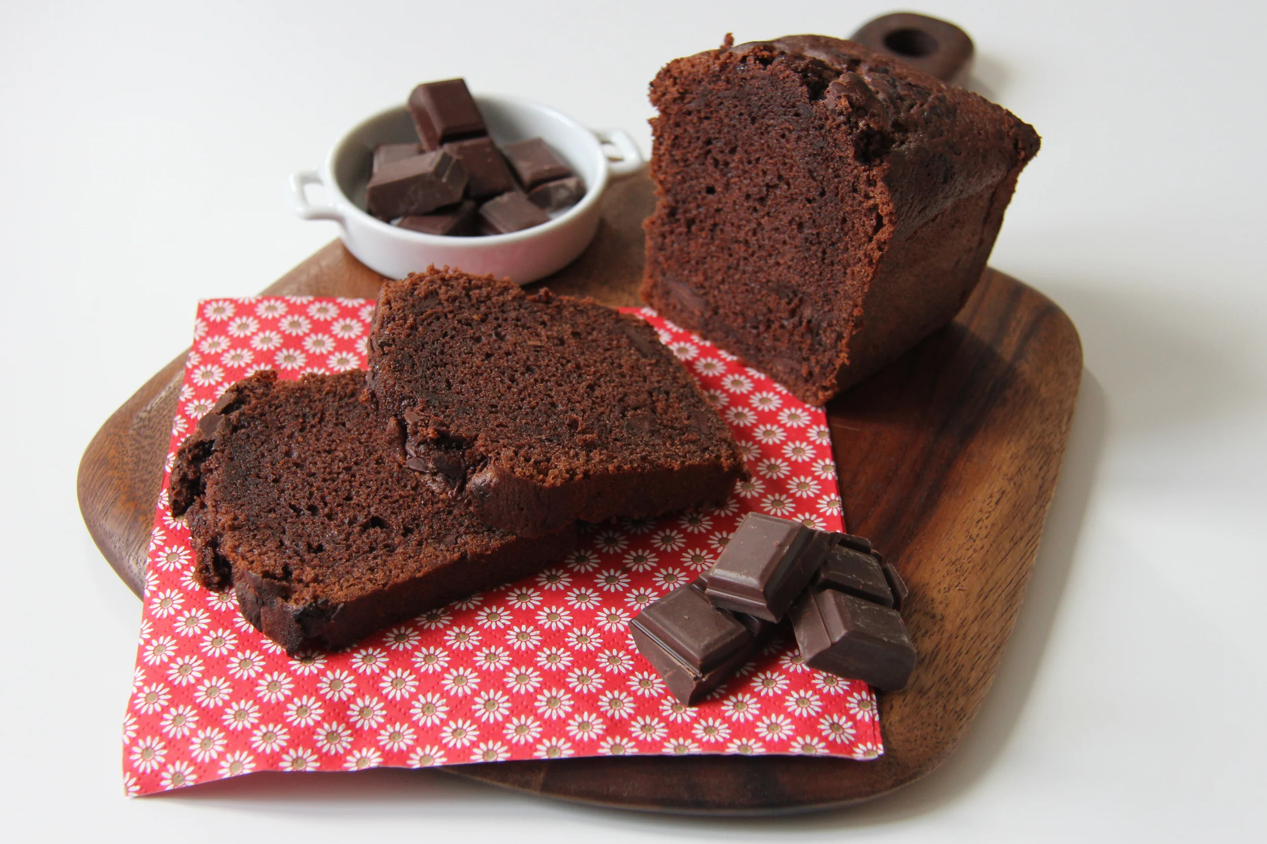 Cake aux pépites de chocolat