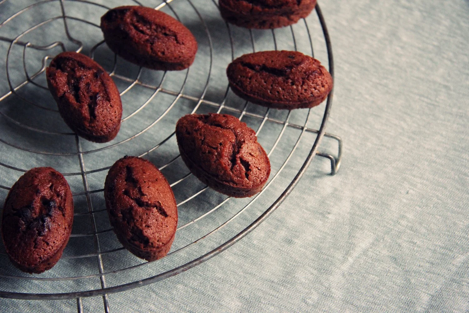 Financiers au chocolat
