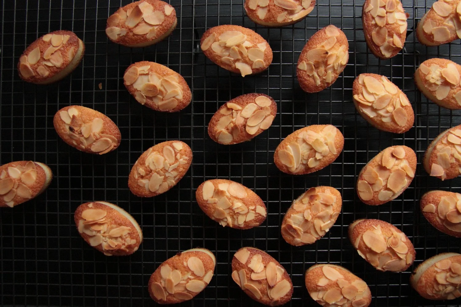 Financiers aux amandes effilées