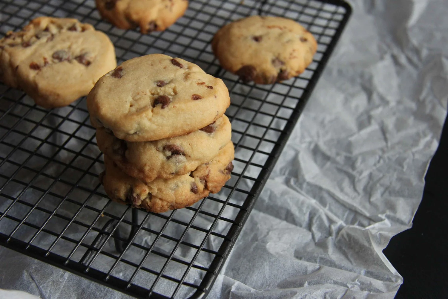 Shortbread beurre de cacahuète & chocolat