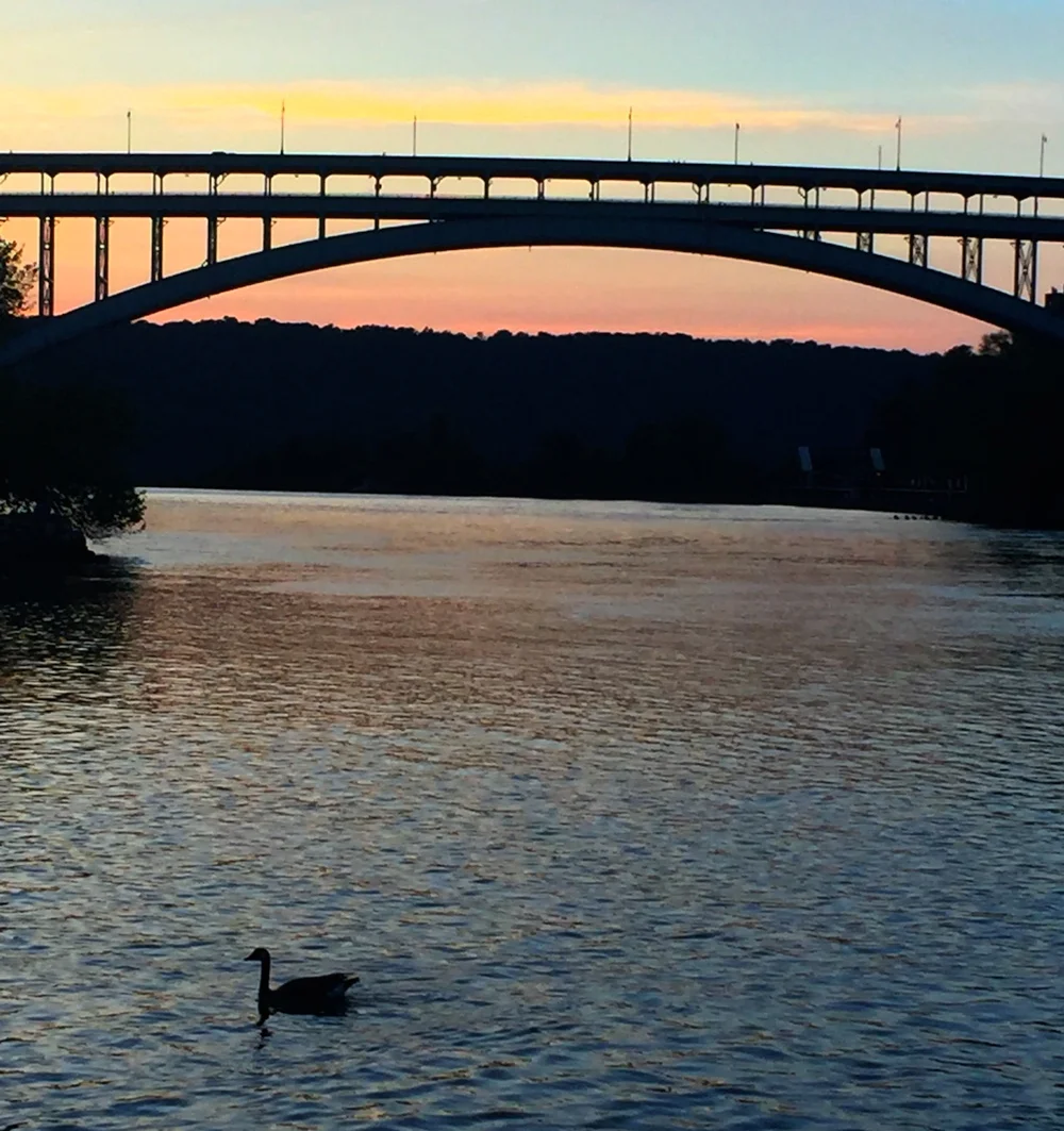 Sunset in Inwood, NYC | Photo credit: Rose Spaziani