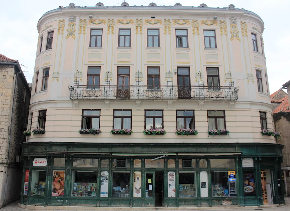 Bookstore in Split, Croatia | Photo credit: Rose Spaziani