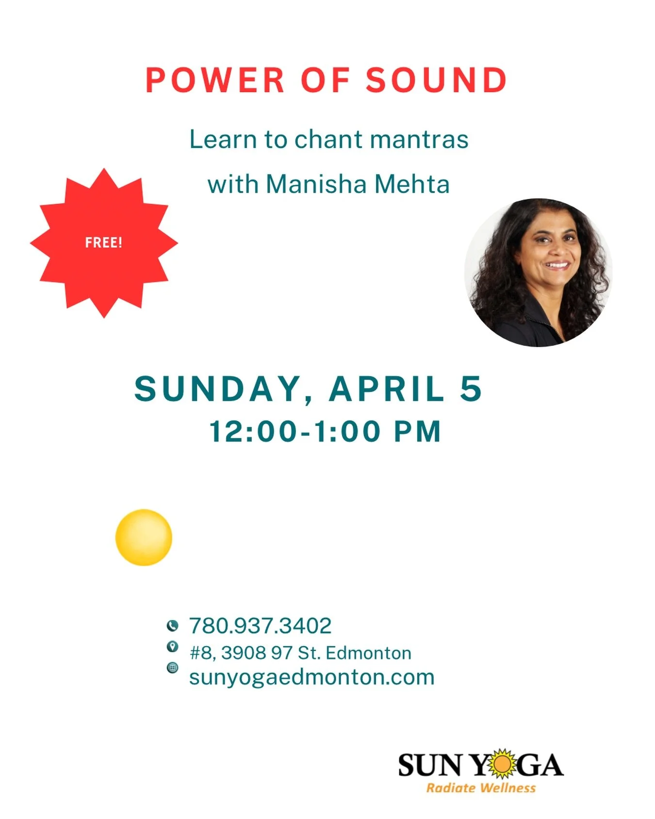 Power of Sound: Discover the OM Mantra 🔔

What if a single sound could calm your mind, awaken your spirit, and connect you to something deeper?

✨ Join our special session: Power of Sound ✨
Learn the sacred art of chanting OM and uncover its hidden 