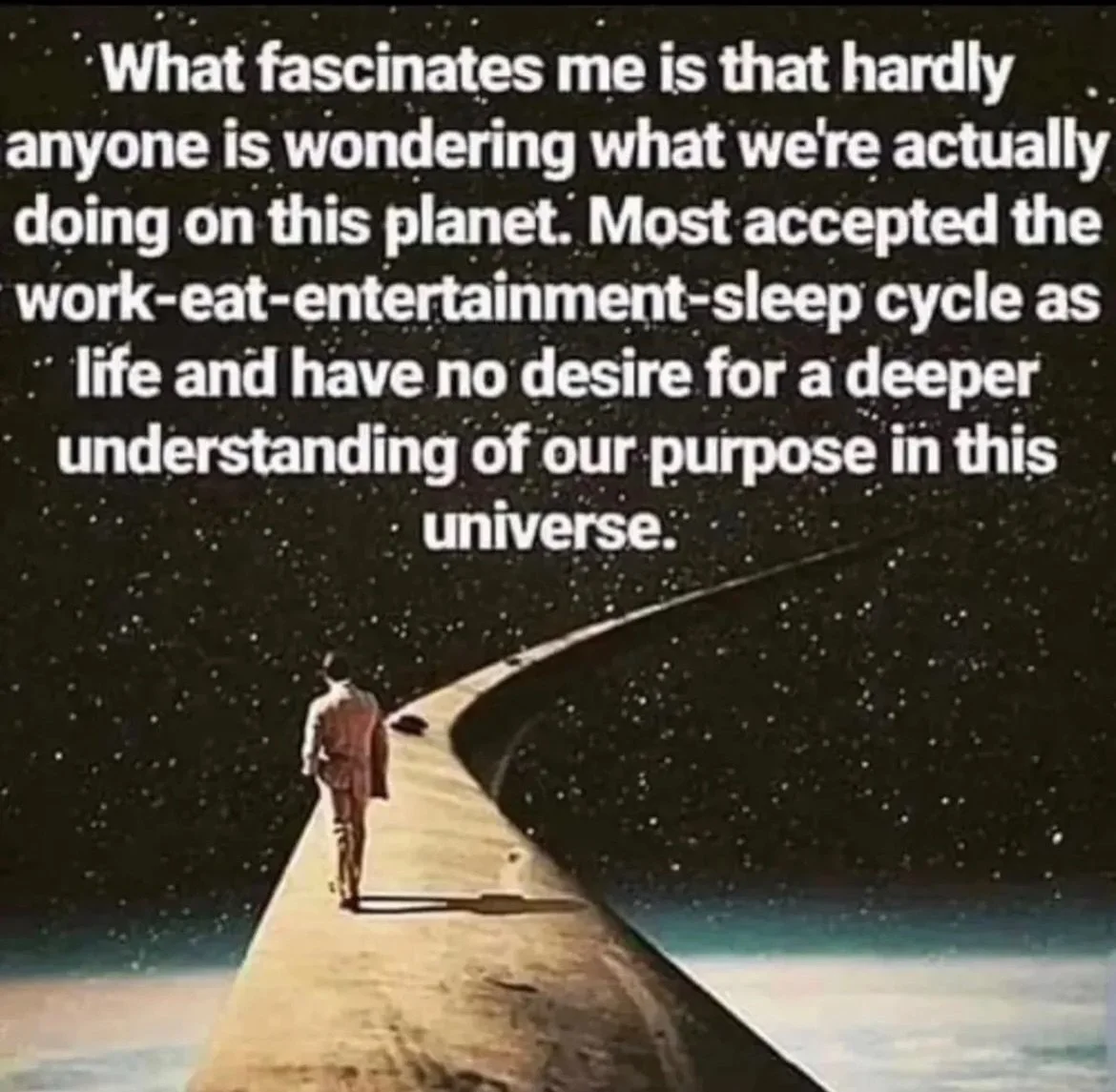 Two questions which we should ask in this lifetime:
1. Who Am I?
2. What is the purpose of this life?

Love,
Manisha 

#whoami #purposeoflife #ahambrahmasmi #tattvamasi #moksha