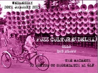Fuzzculture is a two piece Electronica outfit consisting of Arsh Sharma (Also of The Circus) and Srijan Mahajan (Also of Half Step Down,Parikrama and Cyanide).
