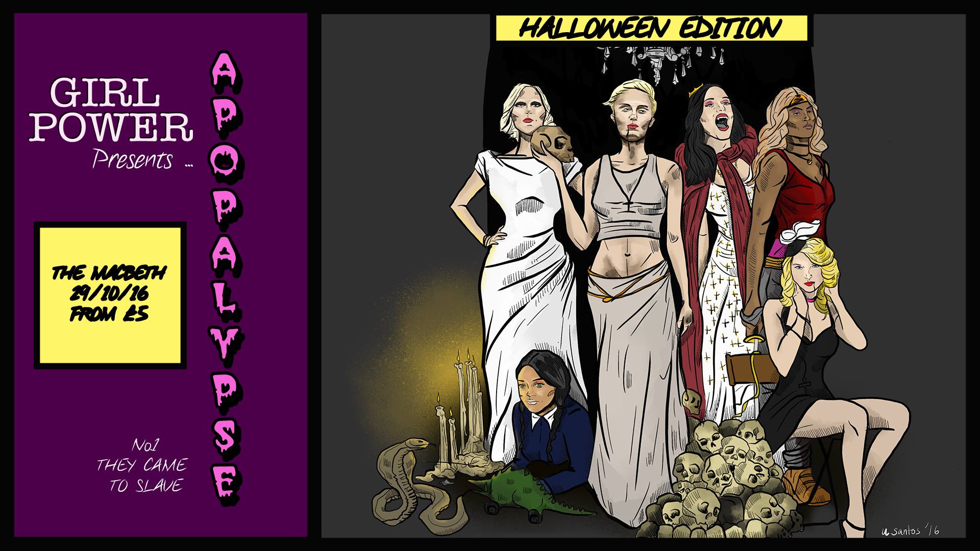 Girl Power is back for a very special Halloween Edition and we are so excited!! Details TBC, but expect some amazing decorations, DJ's that slay and some other spooky surprises.