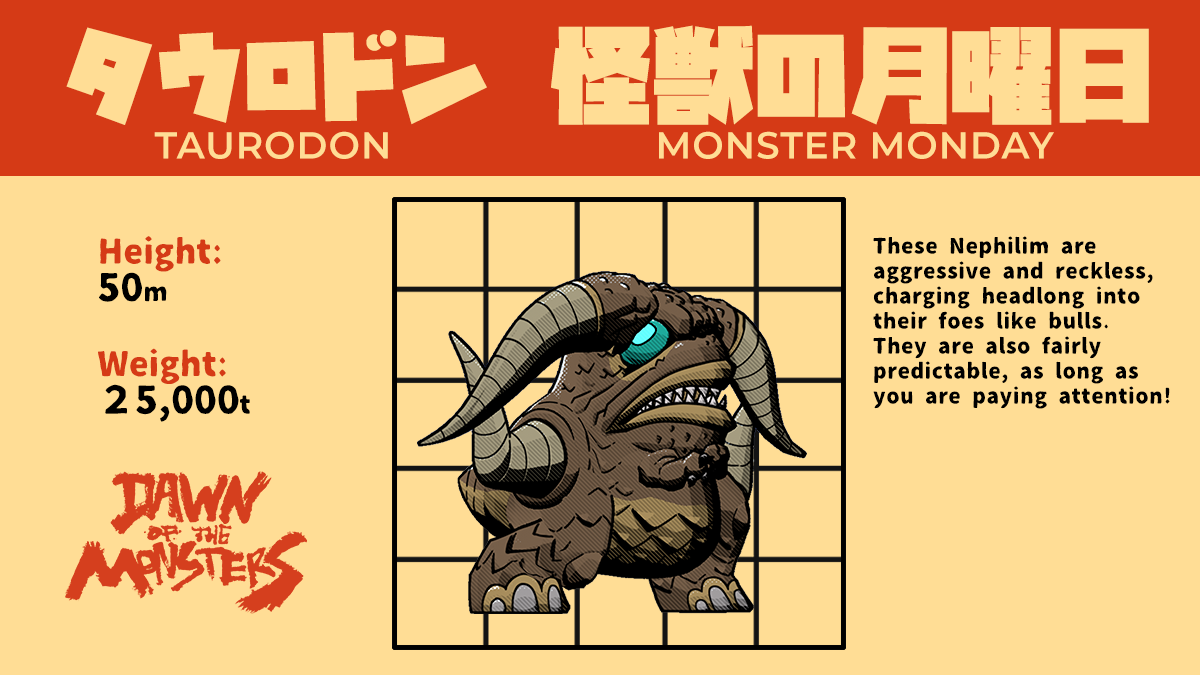 Monster Monday 01 - Taurodon.png