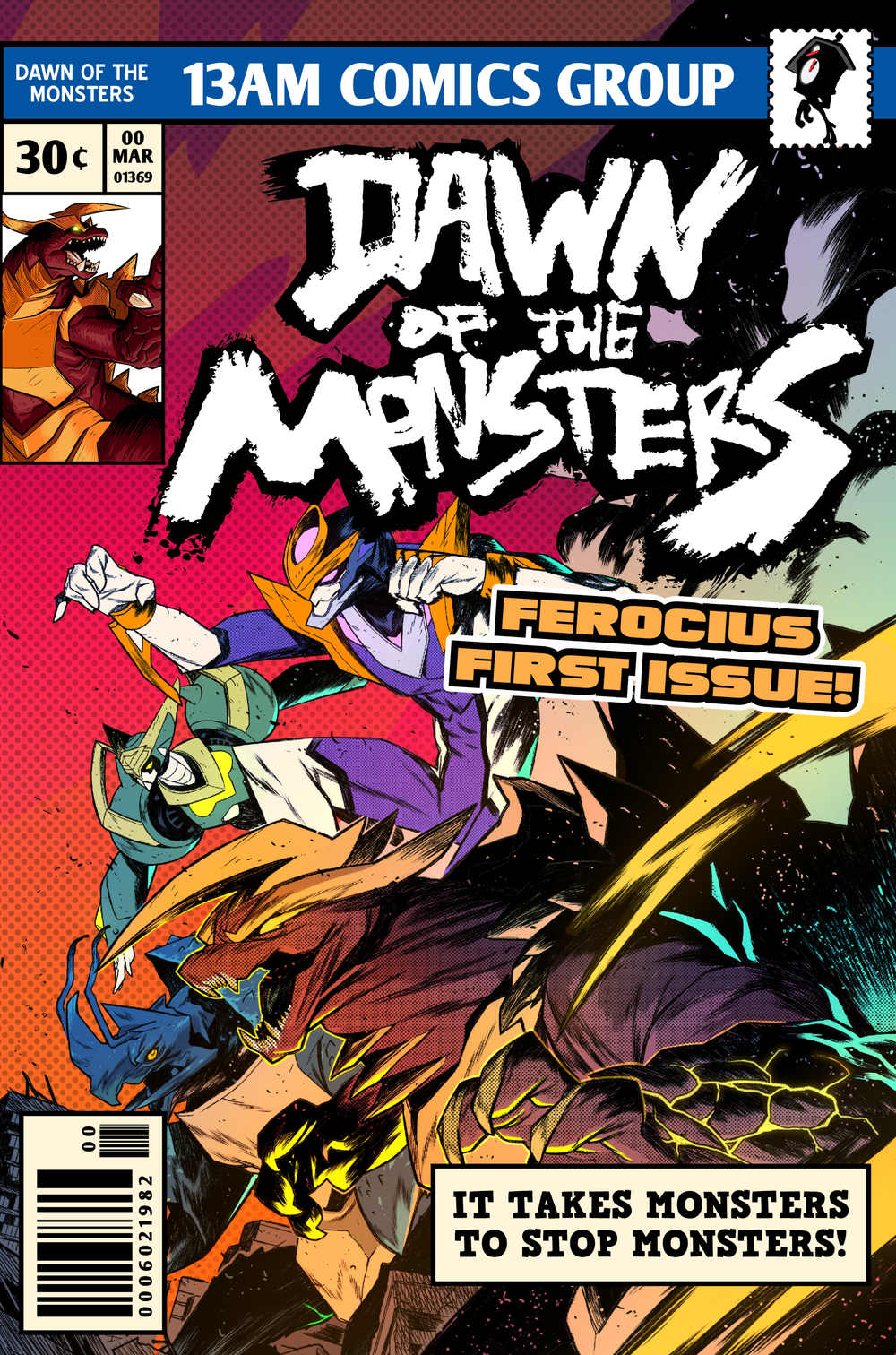 Dawn of the Monsters Comic — 13AM GAMES