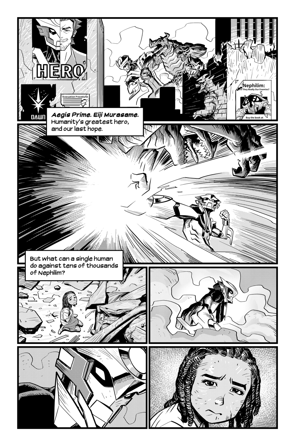 Dawn of the Monsters Comic — 13AM GAMES