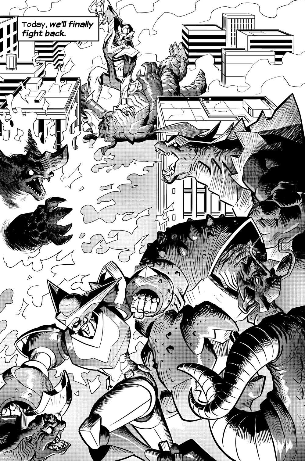 Dawn of the Monsters Comic — 13AM GAMES