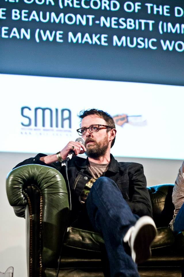 David Balfour speaking at Wide Days 15. Photo by Jannica Honey .