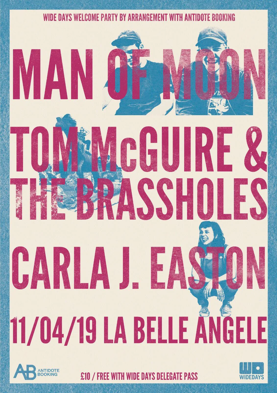 Welcome Party with Antidote Booking