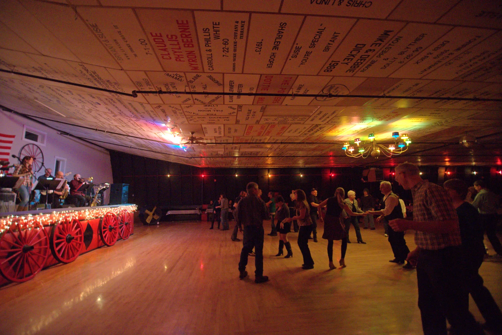 Dancing to Jump City Social Club