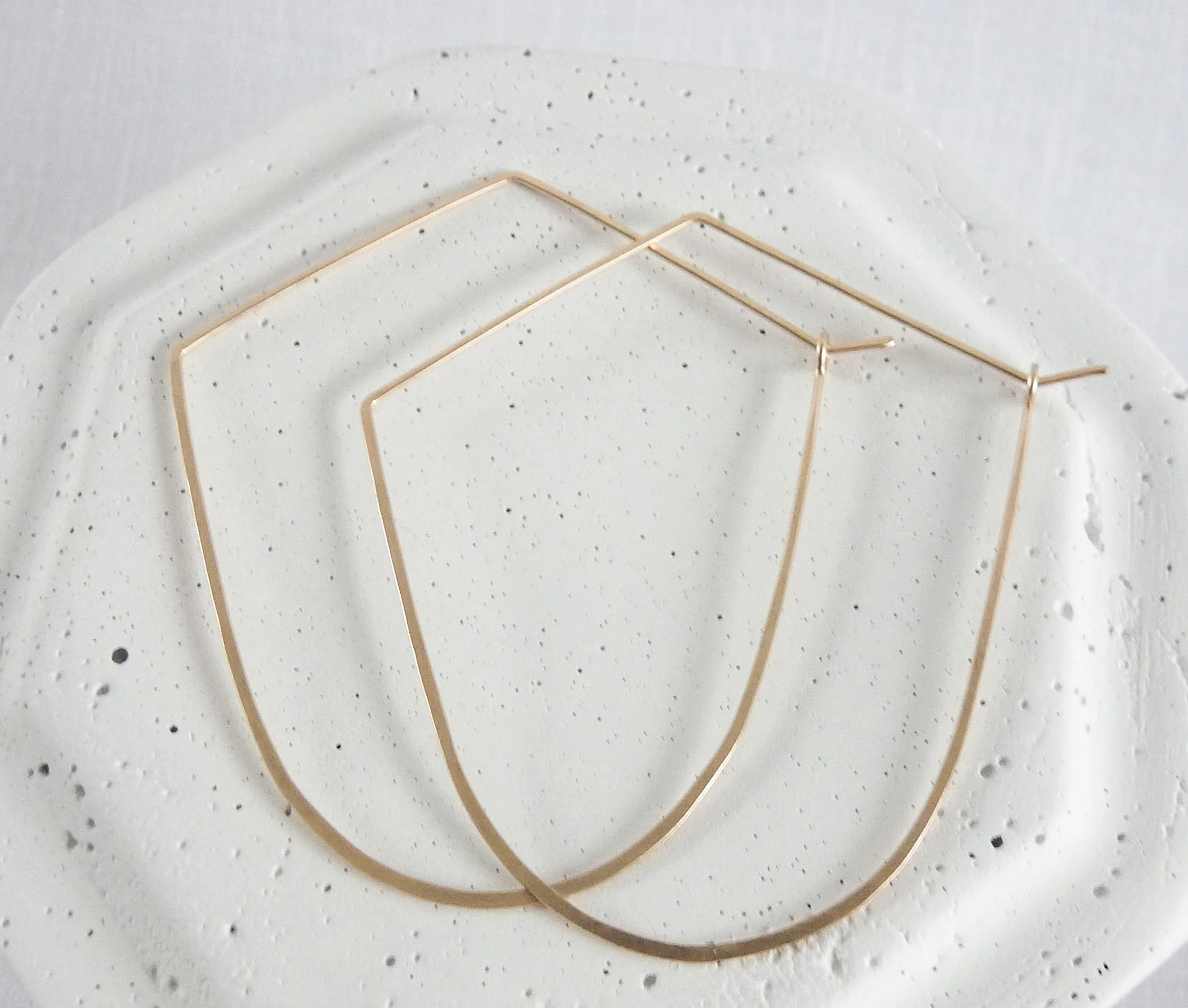 large geometric hoops