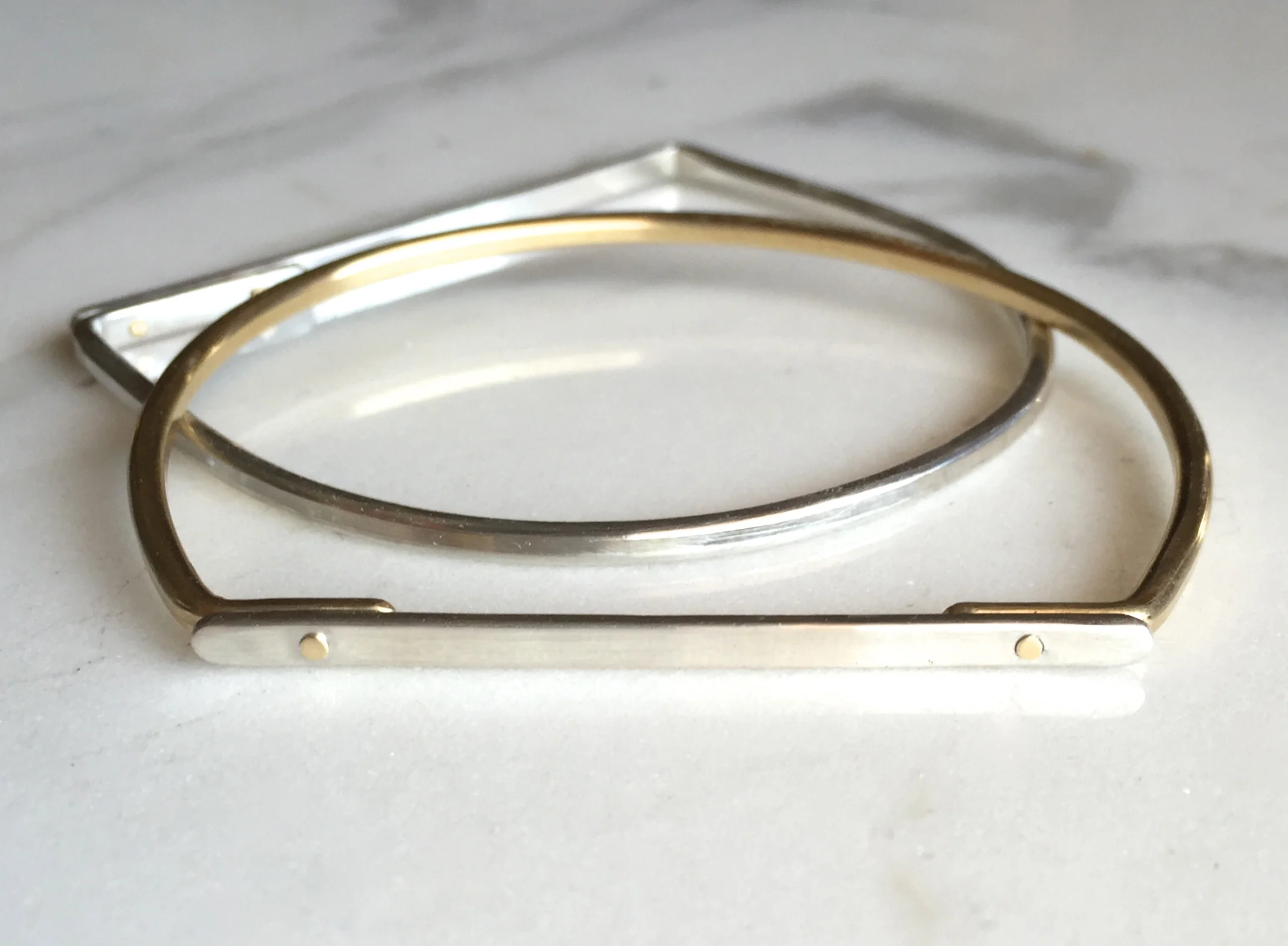 silver bar bracelet