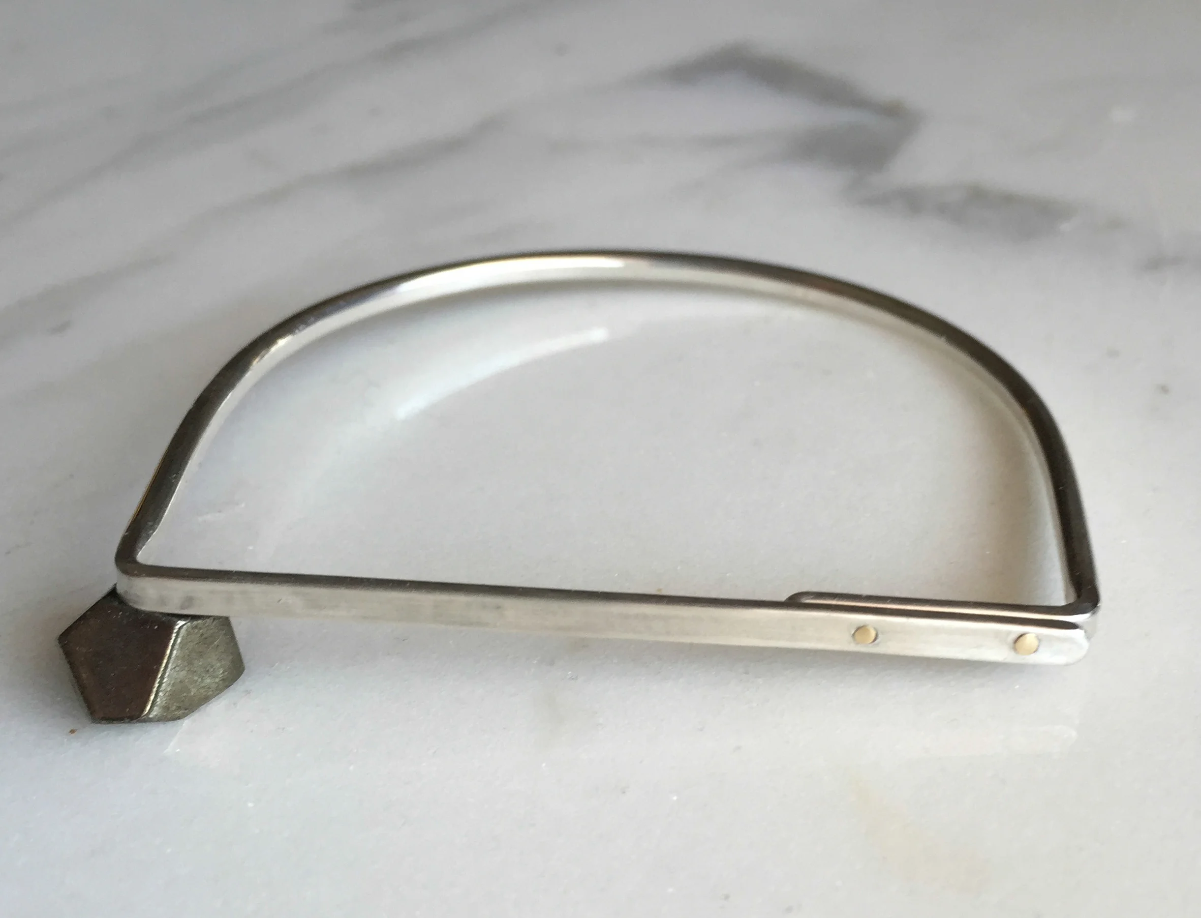 geometric cuff bracelet