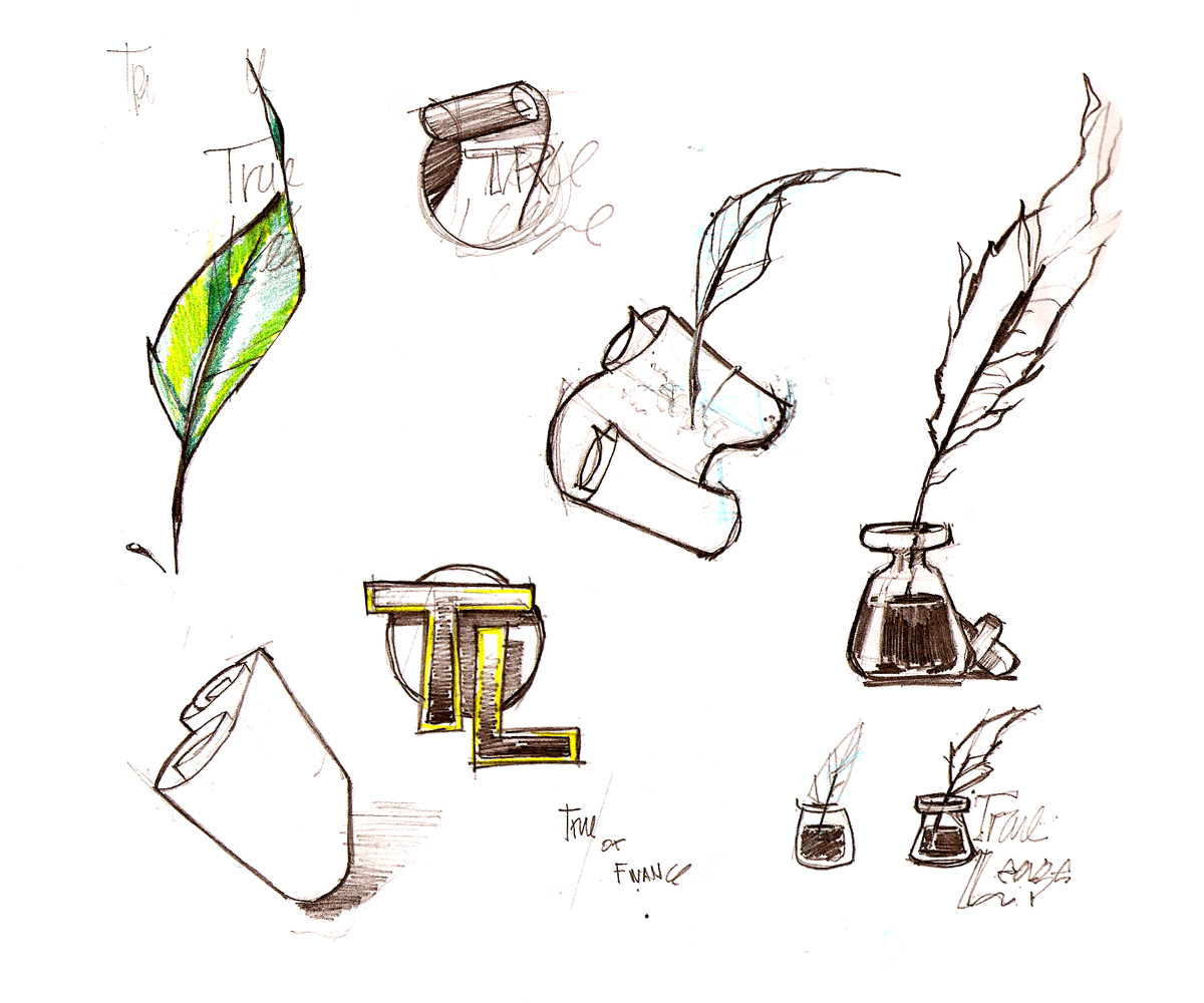  Icon concept sketches 