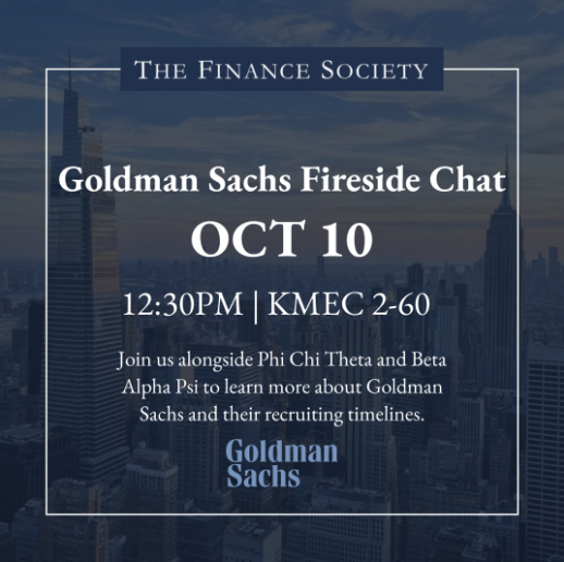 Goldman Sachs Information Session