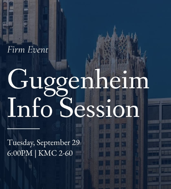 Guggenheim Information Session