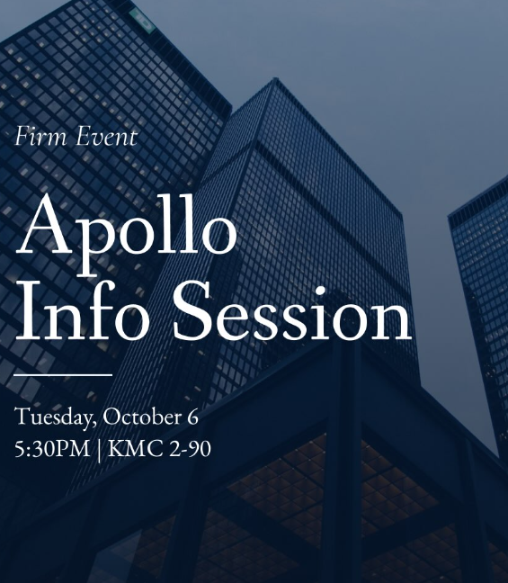 Apollo Information Session